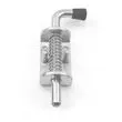 SPRING LOADED LATCH 7/16" ALUM